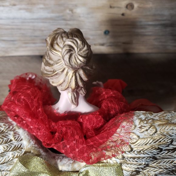 The Bombay Company Christmas Angel - Tree Topper - 16" - Porcelain - Picture 7 of 10